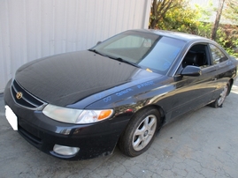 2000 TOYOTA SOLARA SLE BLACK 3.0L AT Z16242